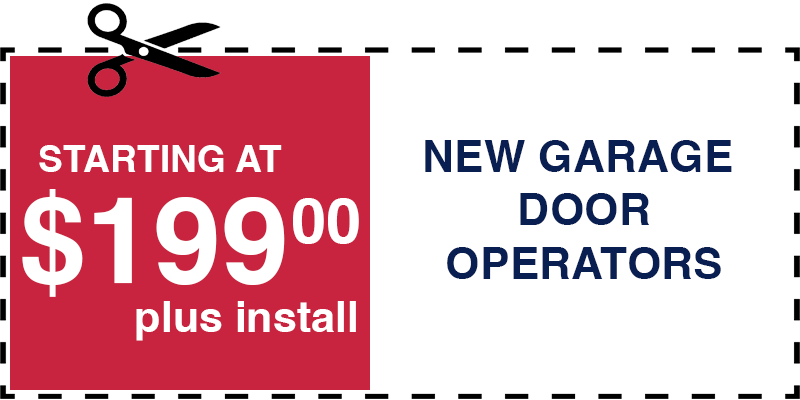 199 new garage door operators lawrence