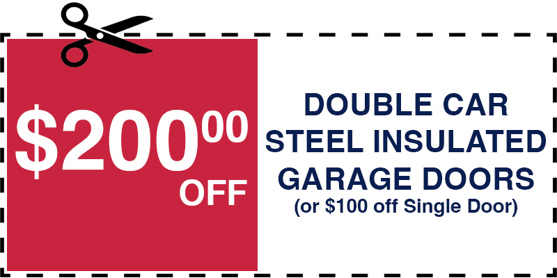 200 off garage door repair lawrence